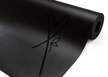 Load image into Gallery viewer, LUVe Yoga Premium Natural Yoga Mat - Black