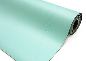 LUVe Yoga Premium Natural Yoga Mat - Aquamarine