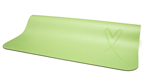 LUVe Yoga Premium Natural Yoga Mat - Nile Green